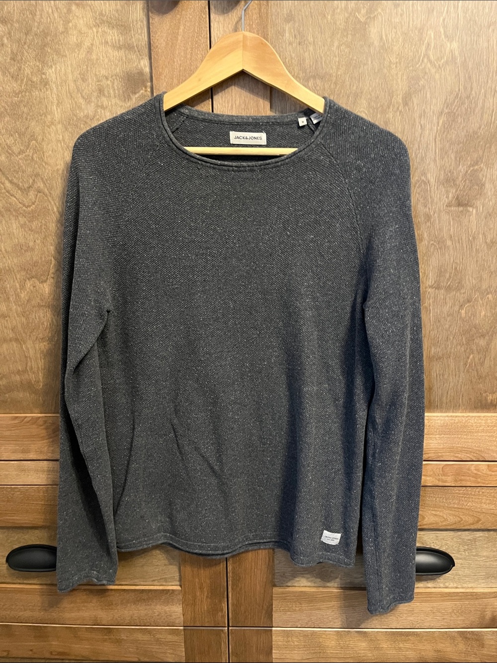 Jack & Jones Charcoal Crewneck Sweater